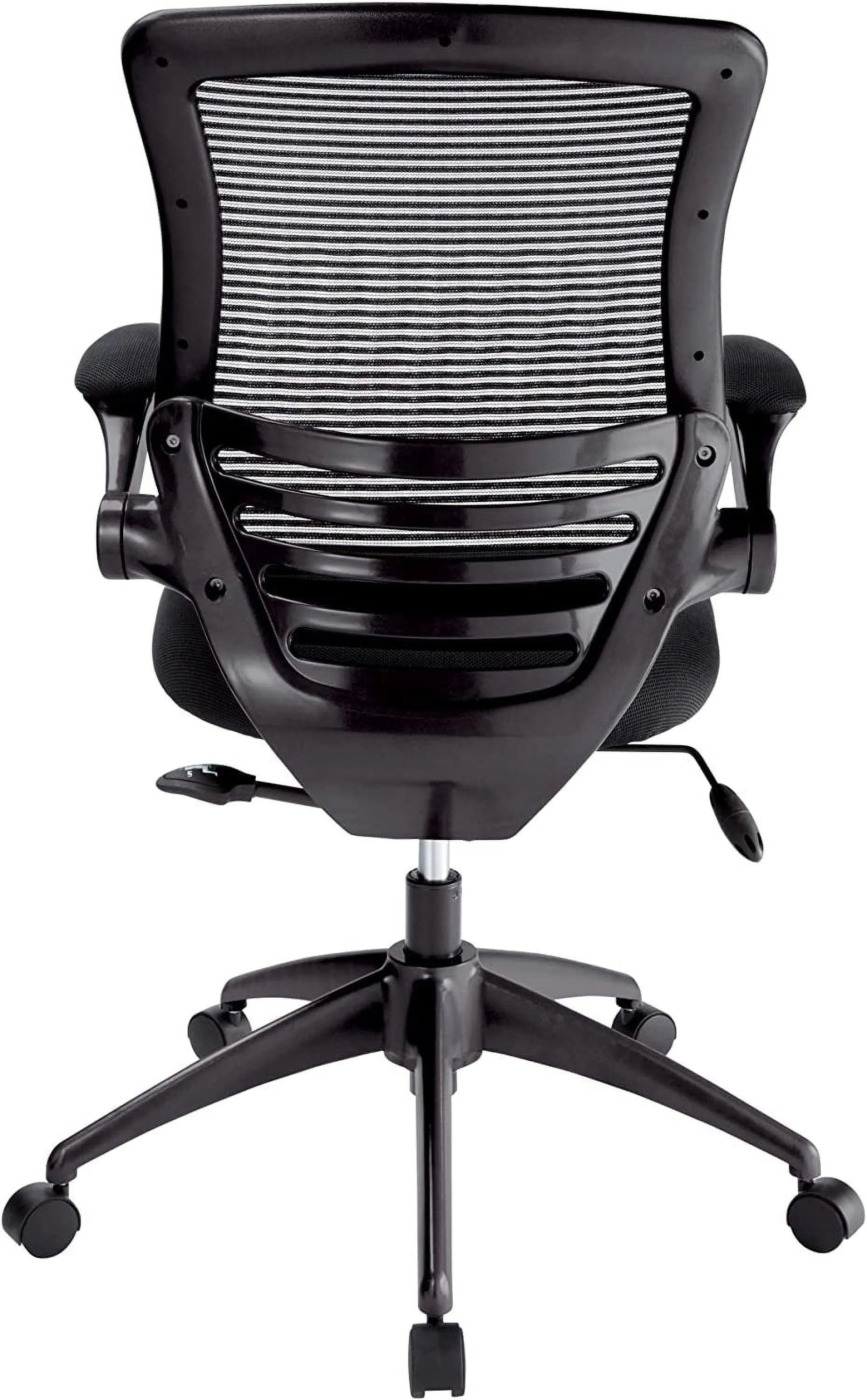 Elegant® Calusa Mesh Mid-Back Chair, Black