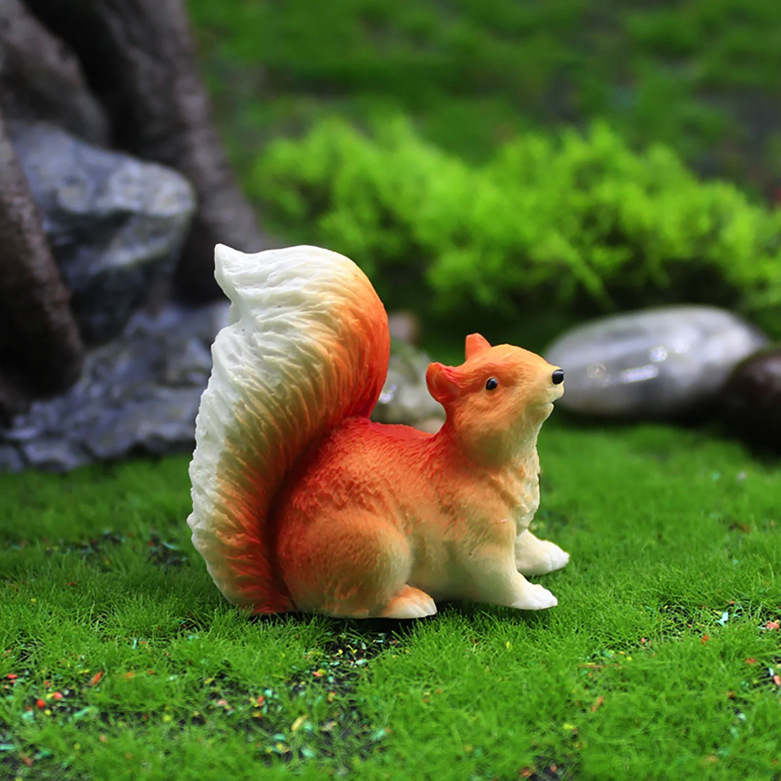 TIIFSWHS Cute Squirrel Resin Flower Pot Miniature Landscaping Decoration Garden Pets Small Squirrel Decoration Ornament Vintage Ornament Set Vintage Christmas Ornament Target Orna