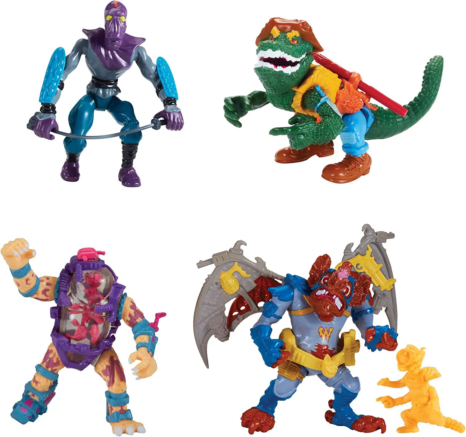 Teenage Mutant Ninja Turtles Playmates Classic Cohort Collection - 4 Pack