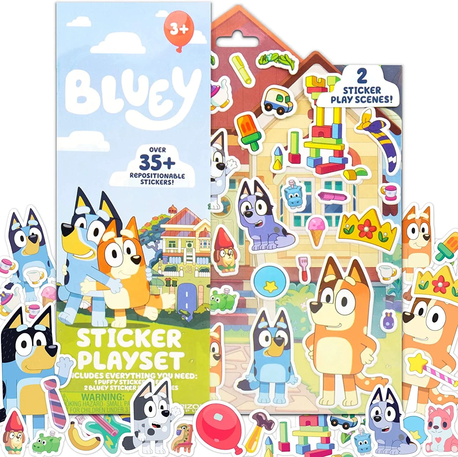 BLU Sticker Playset