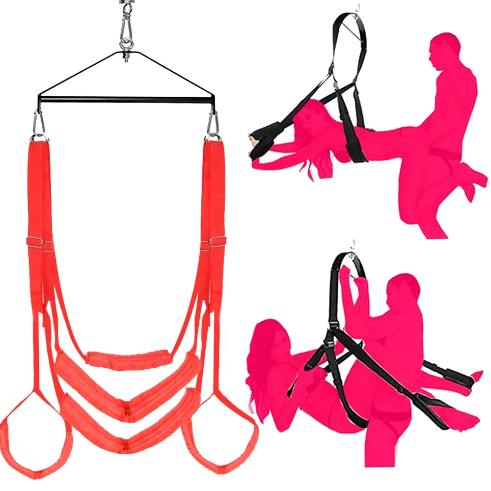 360 Degree Spinning Indoor Adult Ceiling Swivel Swing Set With Premium for Couples Hold up to 800lbs Door Swing