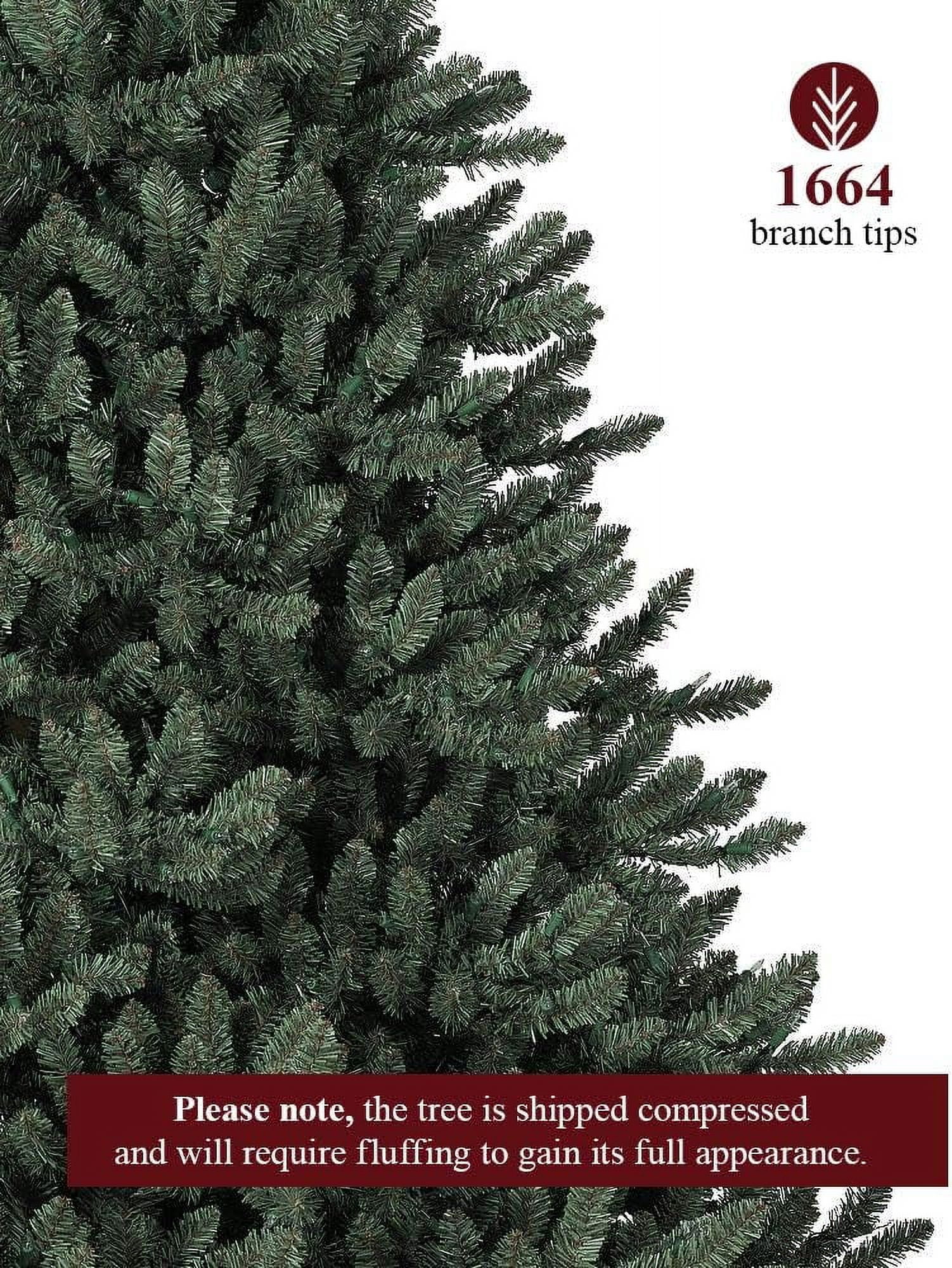 6Ft Unlit Classic Blue Spruce Artificial Christmas Tree