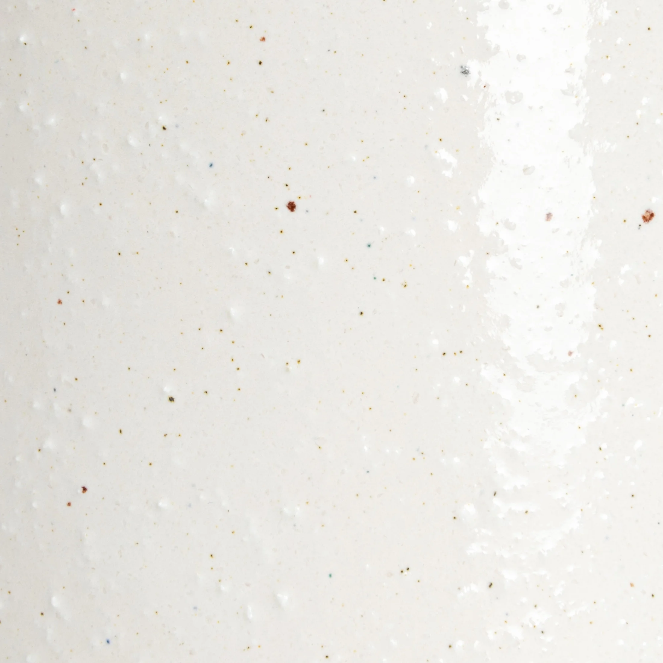 Bloomingville Small White Stoneware Flower Pot with Black Metal Stand