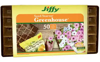 Green Garden TS50HST-8 1-3/4 Inch Square Jiffy Pot 50 Pack
