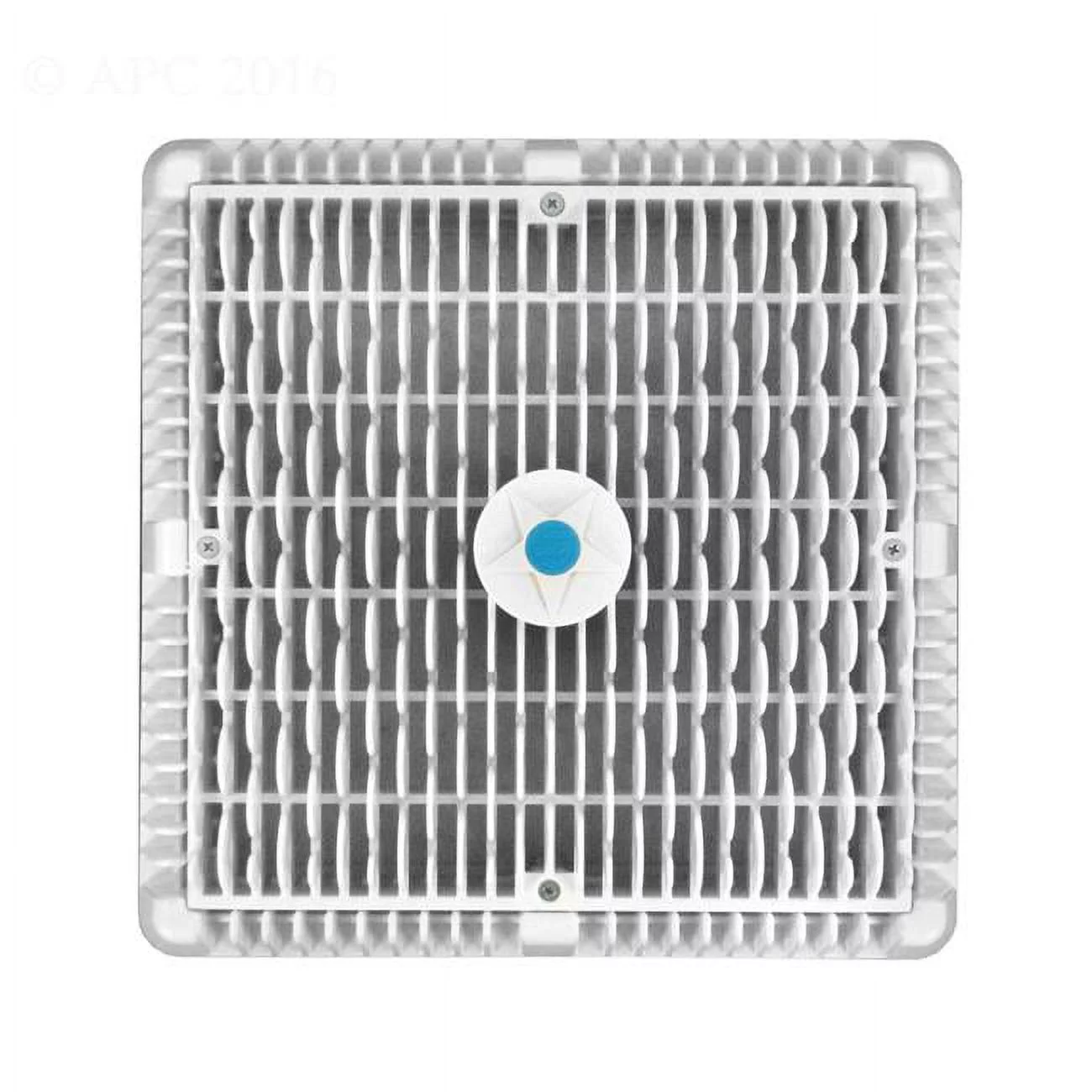 Aquastar Pool WAV12WR101 12 x 12 in. Wave Anti Entrapment with Vented Riser Ring