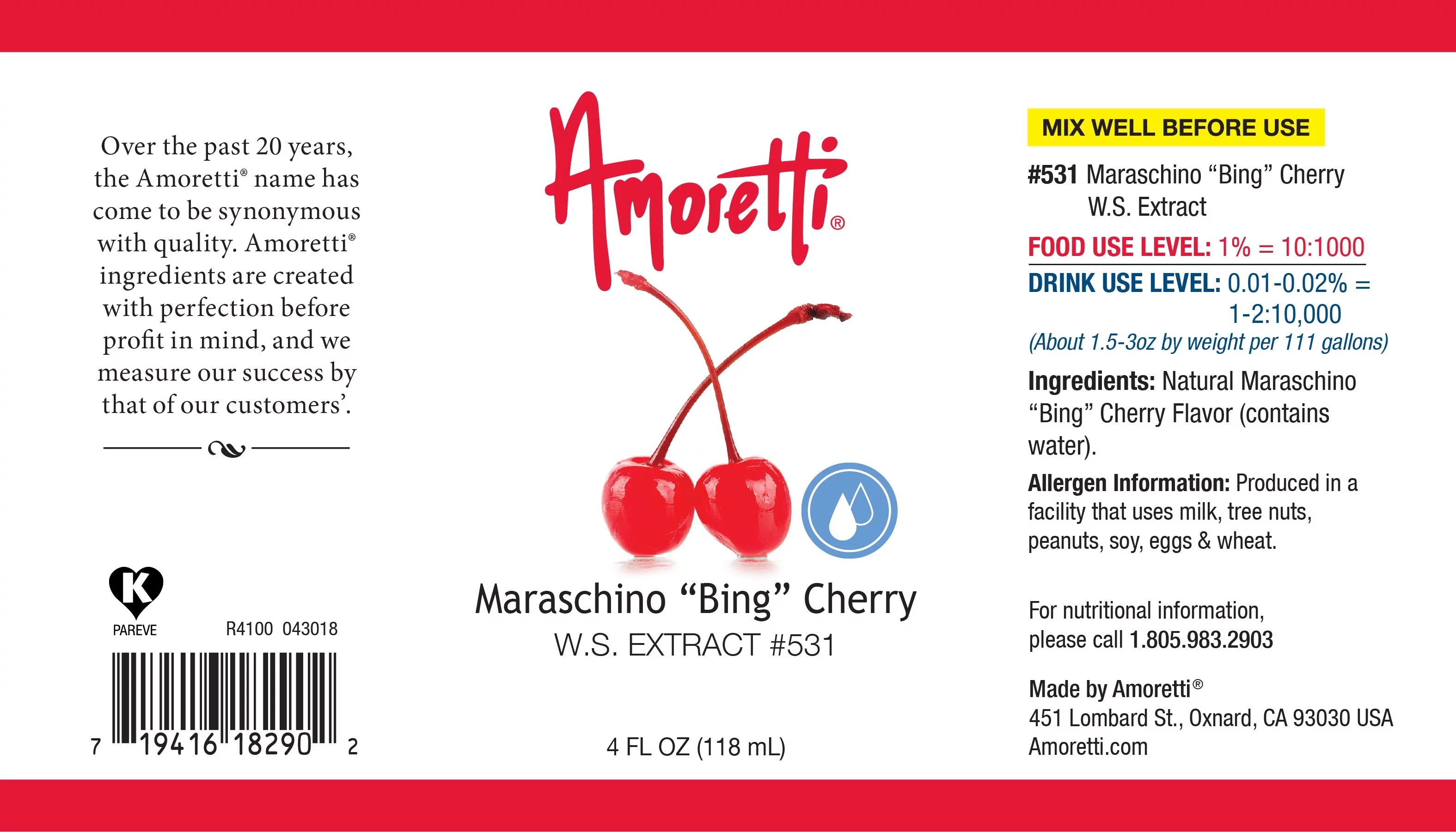 Amoretti - Maraschino 