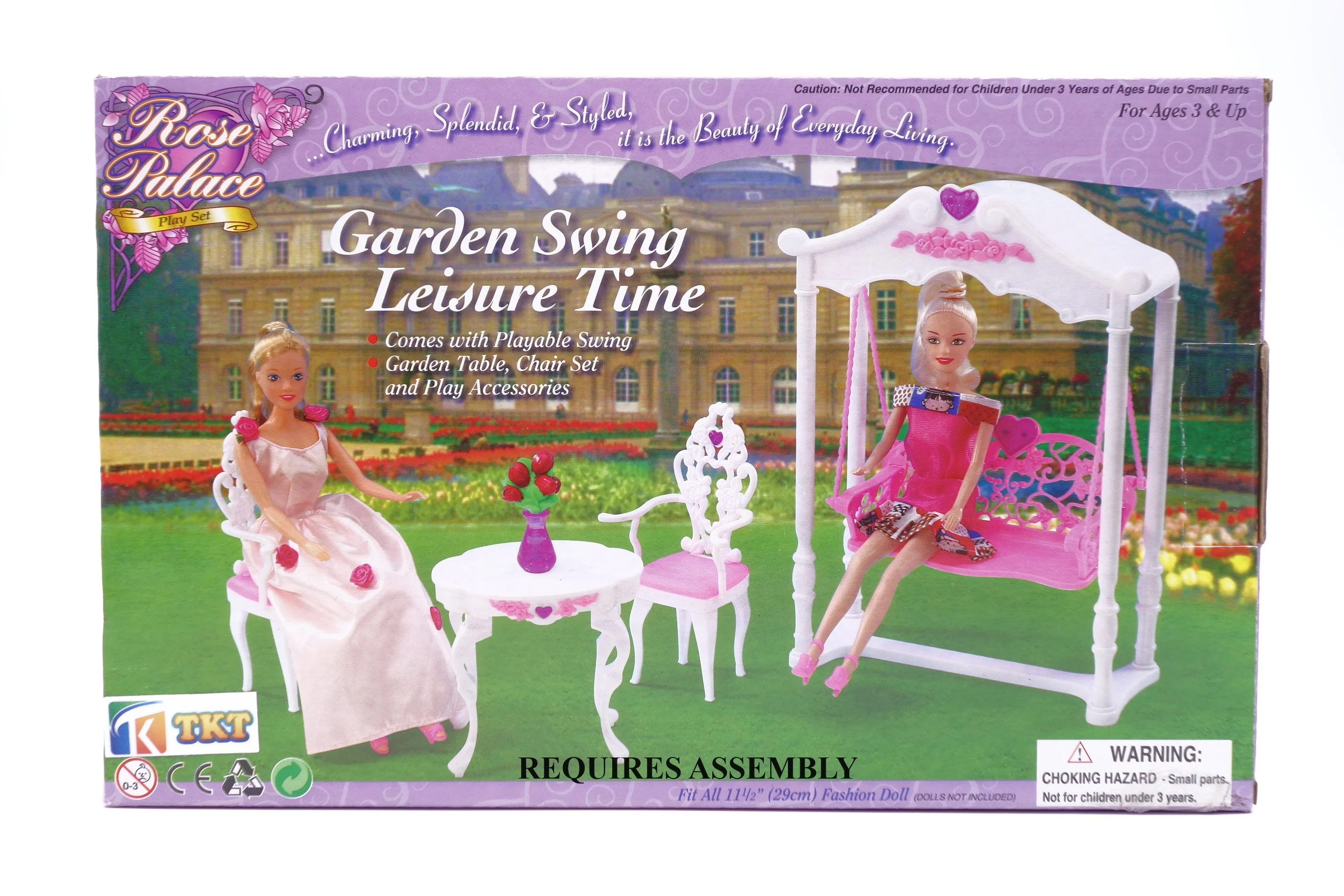 Garden Swing Dollhouse Furniture By TKT