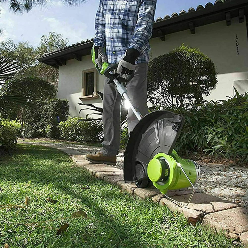 CumbedFor ACFHRL2 2-in-1 Pivoting Fixed Line Bladed Head For Ryobi 18V 24V 6 Blades