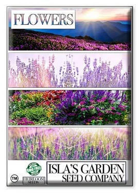 Toadflax Dwarf Fairy Mix Bouquet Flower Seeds, 5000 Seeds Per Packet, , Linaria Maroccana, Isla's Garden Seeds