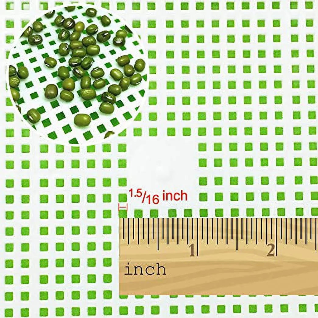 Namzi Seed Sprouter Tray with Lid BPA Free Bean Sprout Grower Germination Kit Wheatgrass Grower