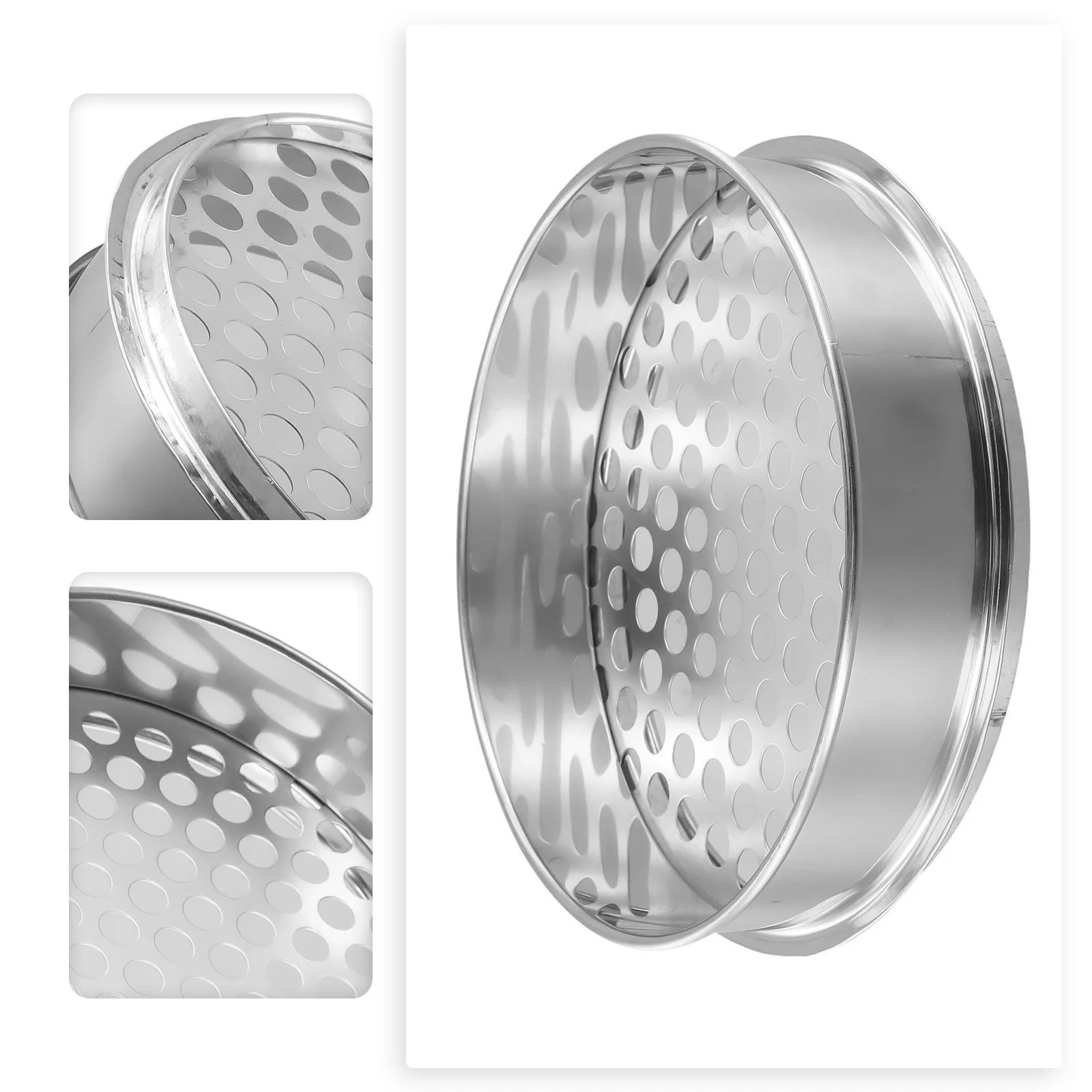 12mm Gardening Metal Home Garden Plants Riddle Soil Sieve Mesh Separating