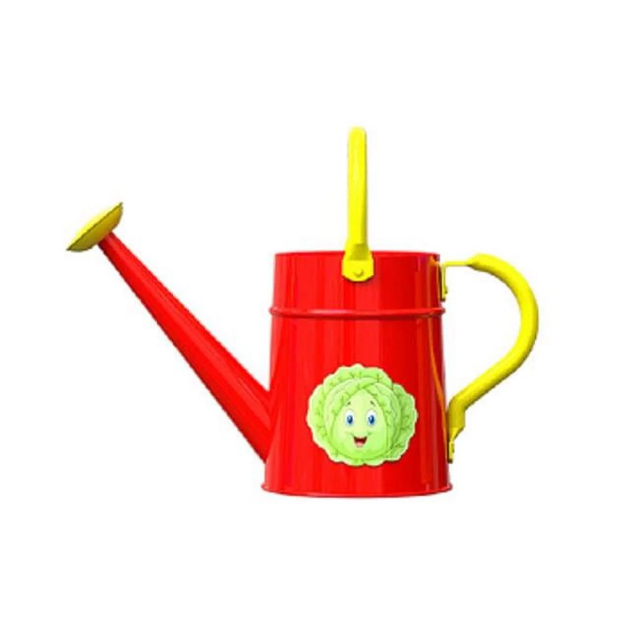 7010696 WATERING CAN KID .5GL Panacea Red/Yellow Steel Watering Can (Pack of 6)