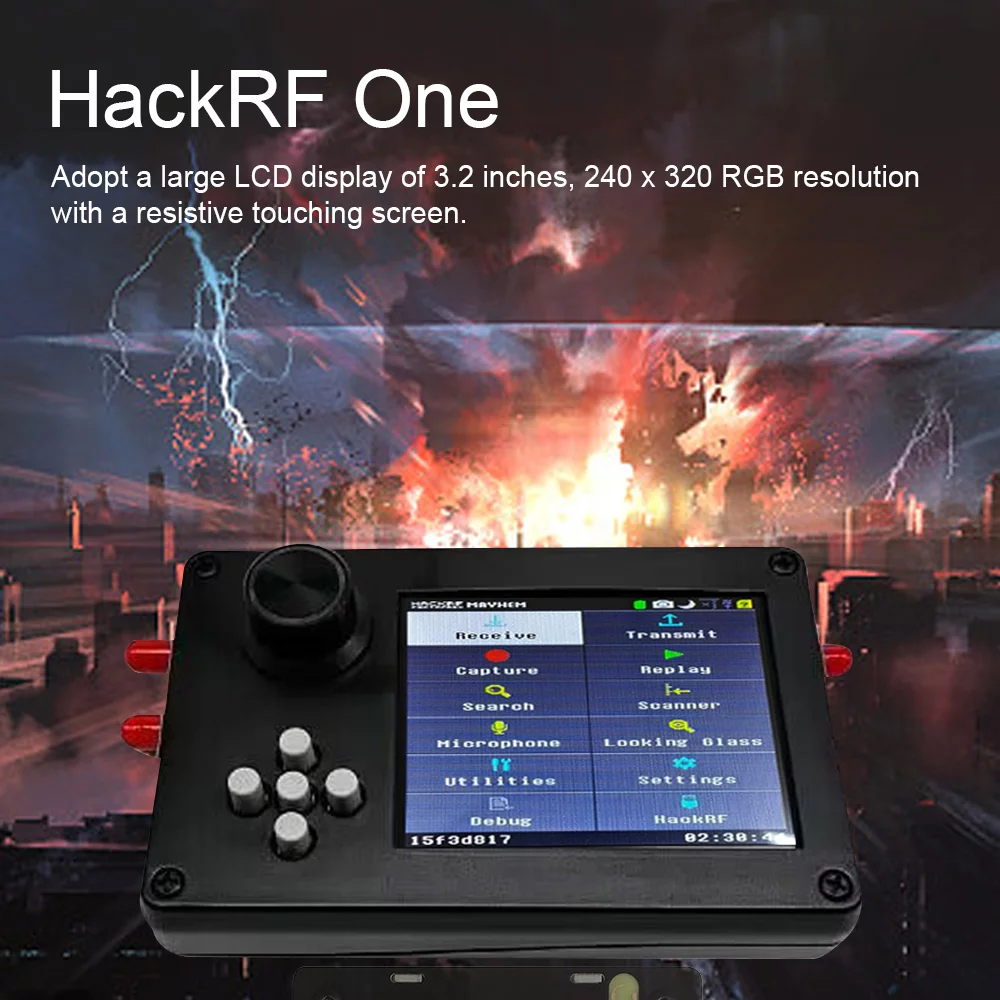 Nebublu SDR transceiver,3.2 inch One Antenna Outcase Assembled Defined Set H2 Display 1M Hz Software inch LCD Plus 3.2 Inch Lcd Display 3.2 Inch Lcd SDR