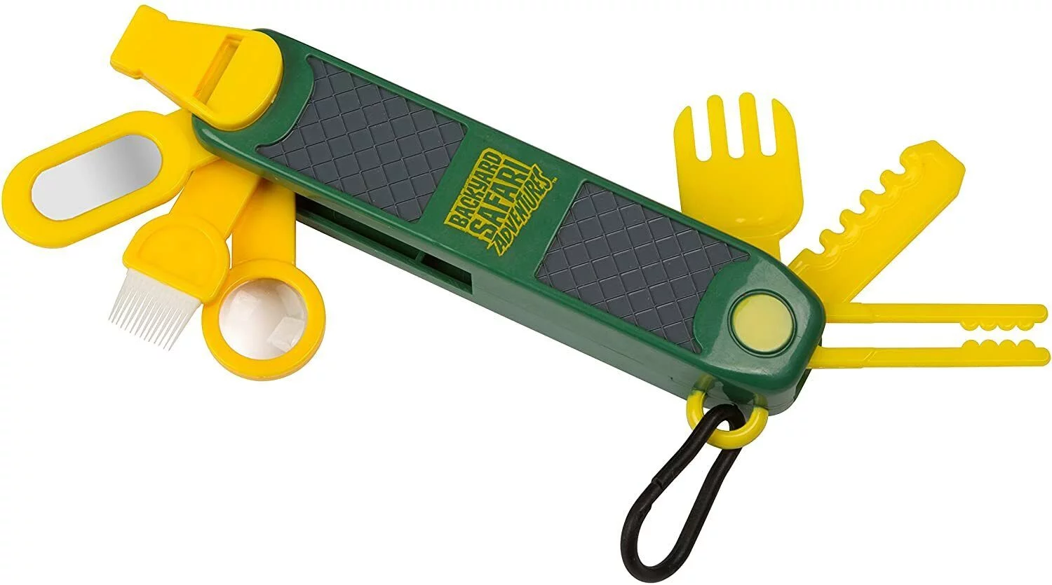 Backyard Safari Adventures Camo Jungle Vest & 9-in-1 Utility Tool Bundle