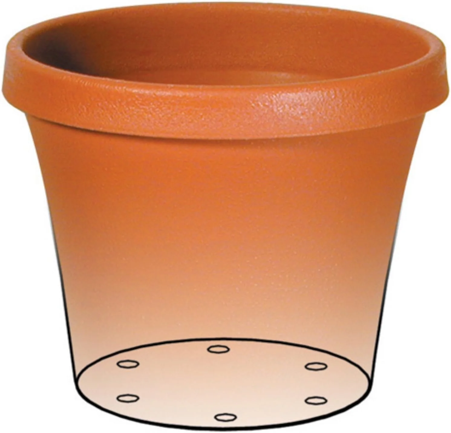 Bloem Terrapot 17.2 in. H Resin Traditional Thyme Green Planter