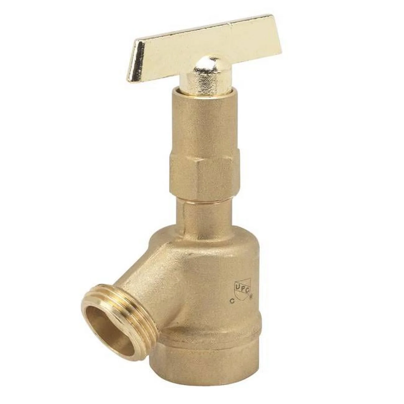 B & K 43184 0.75 in. FIP x 0.75 in. MHT Brass Garden Valve