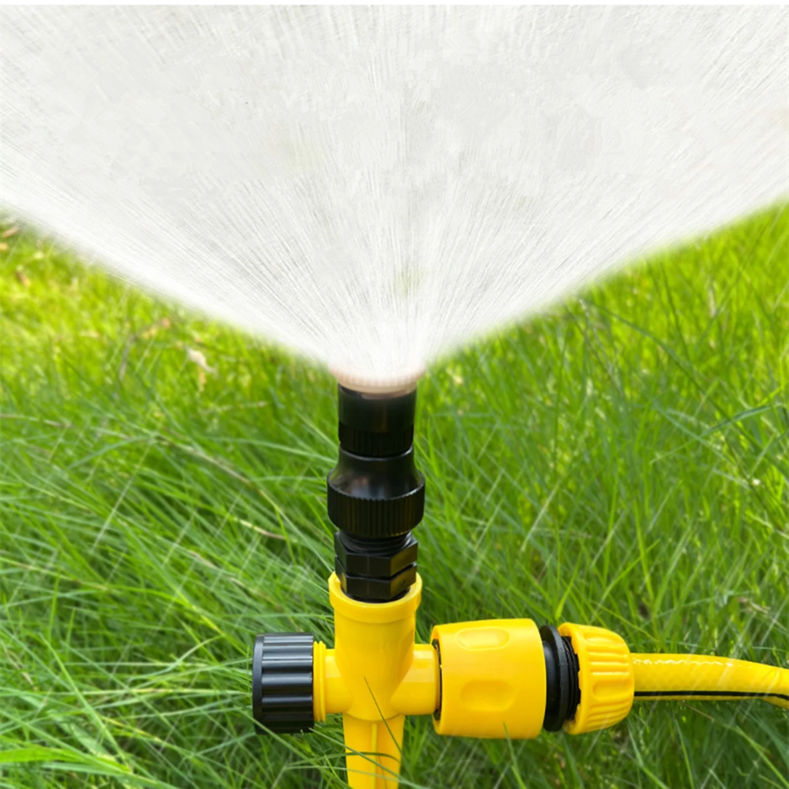 Garden Lawn Sprinkler Set 360° Rotation, Durable ABS, Multipurpose Irrigation Tool