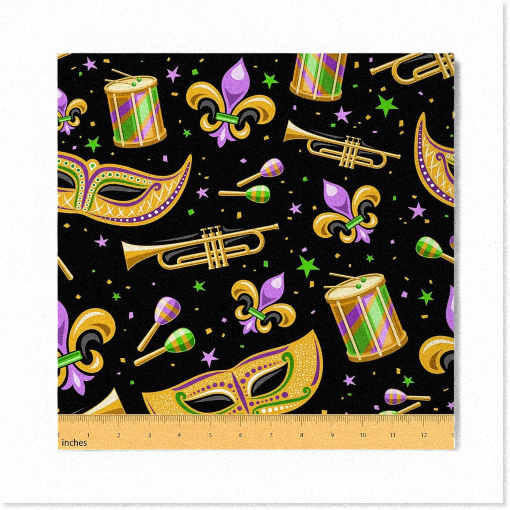 Lily Rainbow Fiesta Fabric - Vibrant Botanical Upholstery for Chairs, Celebration Decor, Waterproof Outdoor Material - 3 Yards, Red