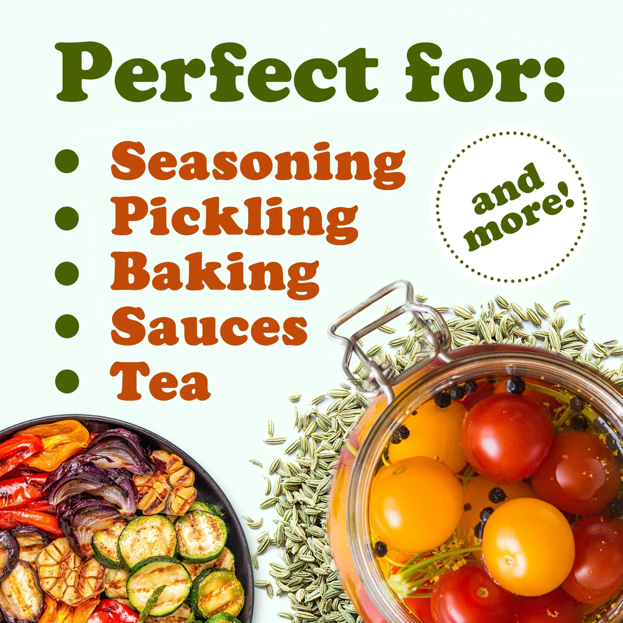 Food to Live, Fennel Seeds, Non-GMO Verified, 1 Pound, Raw