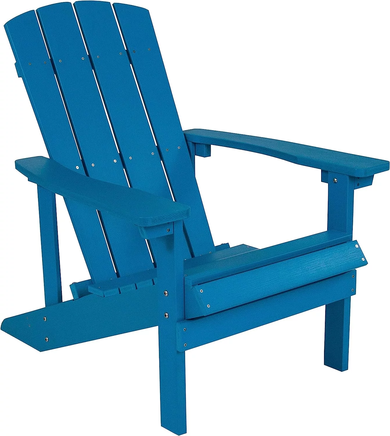 Charlestown Poly Resin Adirondack Chair - Gray - All Weather - Indoor/Outdoor