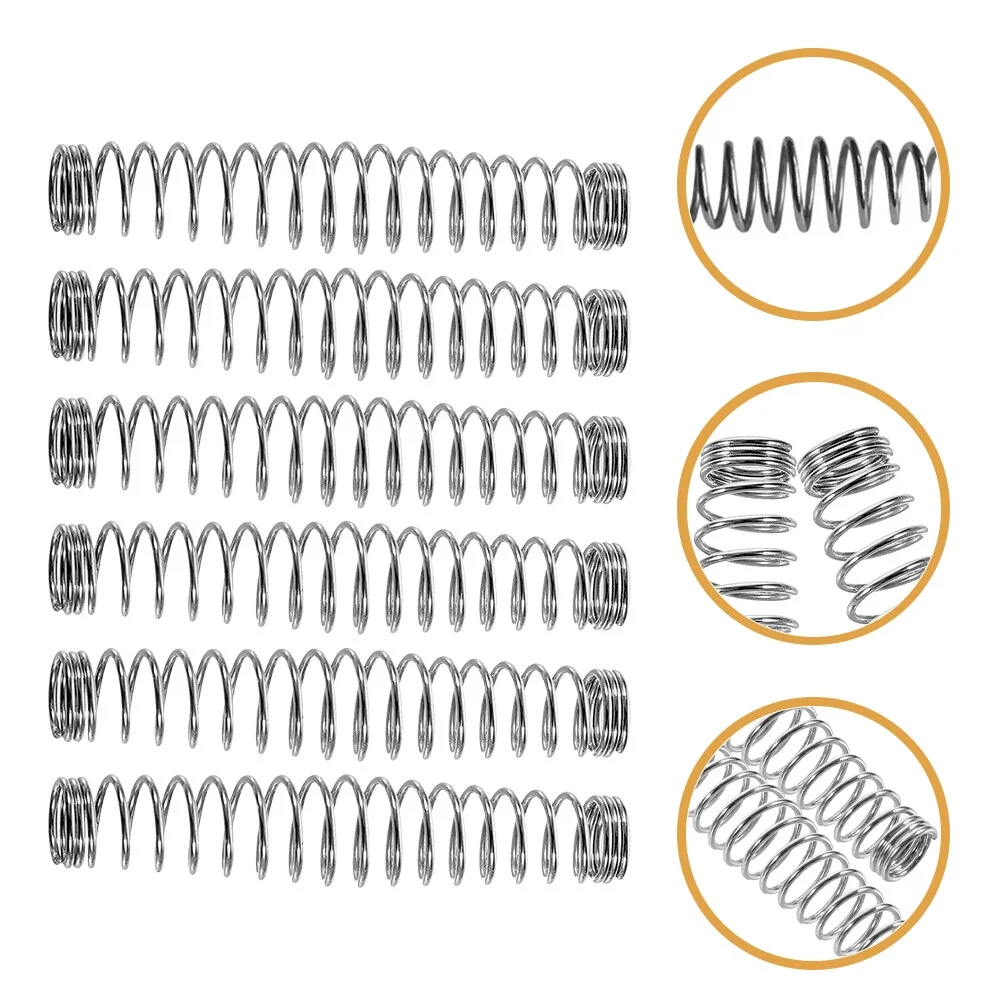 Yueyihe 6Pcs Stainless Steel Pruning Shears Springs Replacement Pruners Springs Garden Trimming Tool Springs