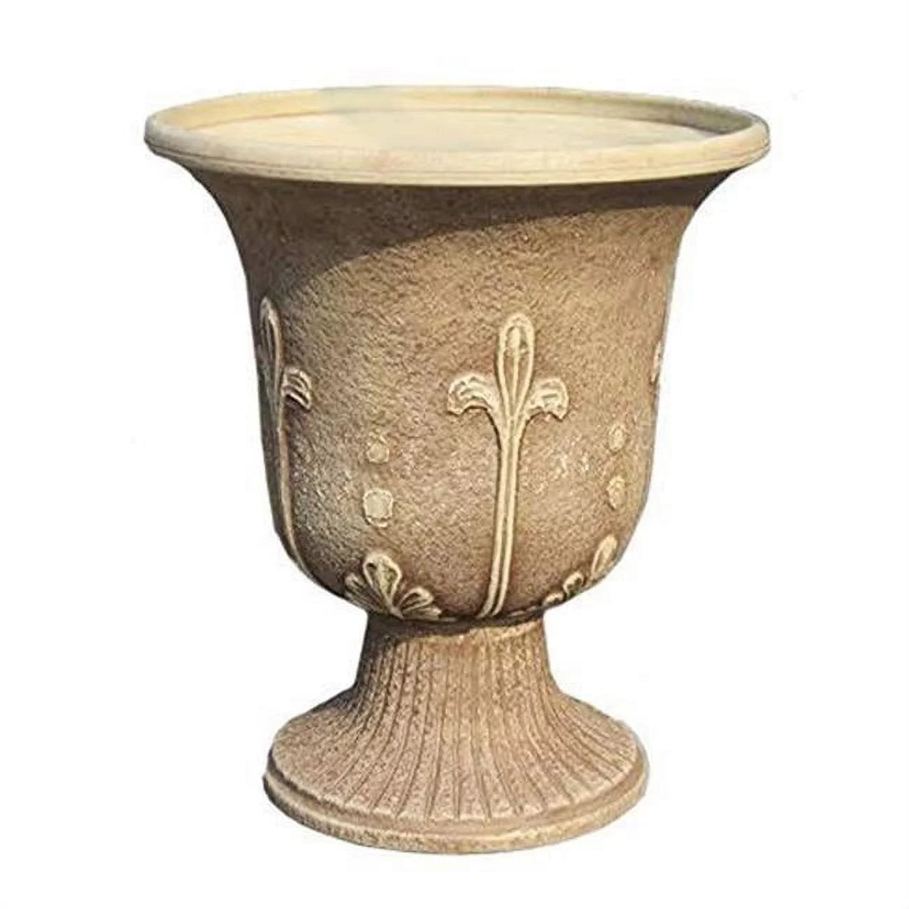 18.3 H in. Modena Urn Washed Finish - Sandstone