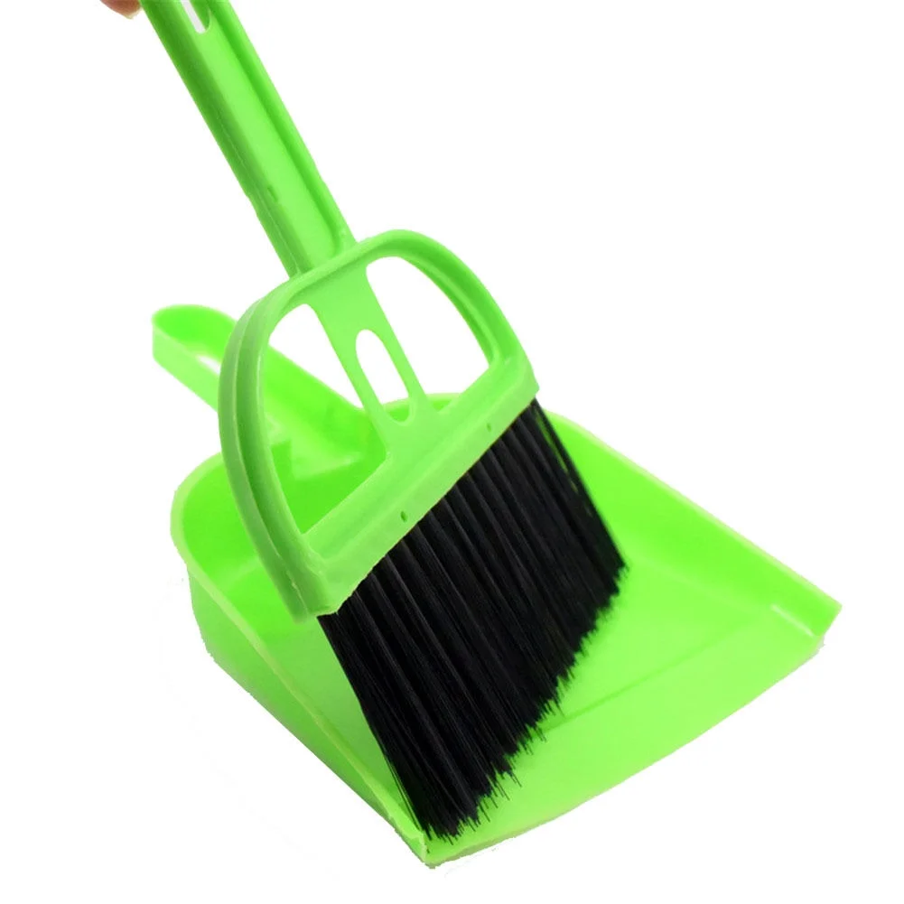 Plastic Pet Dog Waste Scooper Shovel Cleaning Tool with Dispenser Easy Scooping
