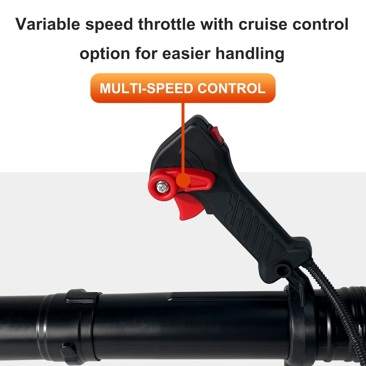 EPA Compliant  Lightweight and Powerful 52CC Backpack Leaf Blower with 530CFM & 175MPH Speed  Ideal for Snow Removal  Efficient 2 Stroke Air Cooling Gasoline Grass Blower