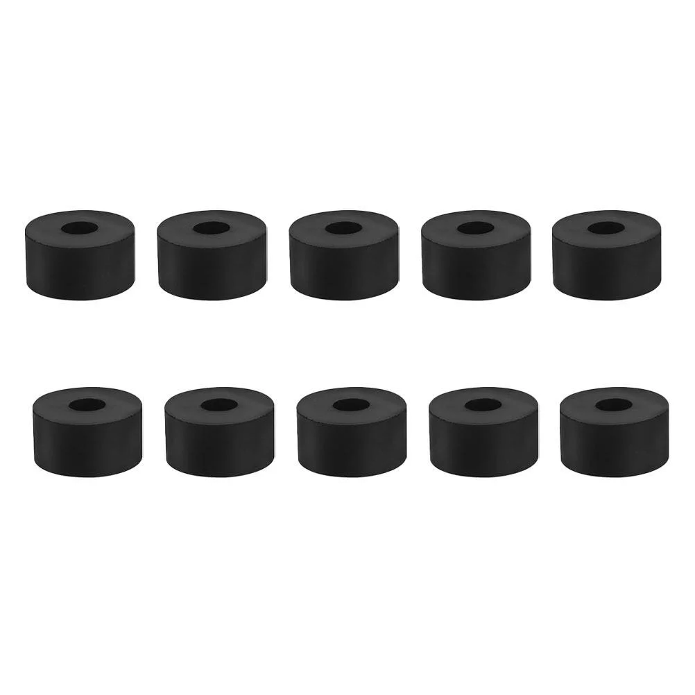 Guichaokj 16pcs Flowerpot Foot Pad Round Rubber Absorbing Mat Shockproof Plant Pot Cushion