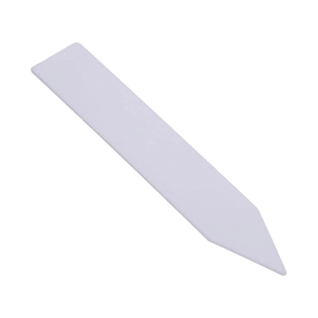 100 Pcs Labels Pot Marker Nursery Garden Stake Tags 10cm x2cm Solar Ground Lights Vegetable for Garden Dirt Container Sunflower Holder for Phone outside Solar Ground *12PCS