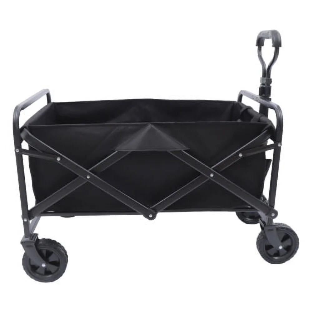 Folding Camping Trolley with 176 LBS, Heavy Duty Festival Trolley, Big Wheels