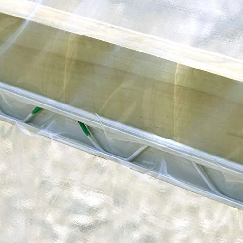 Jiggly Greenhouse Aluminum Channel | Lock U-Channel | Greenhouse Lock Channel | (6.5 ft.) Pack of 20