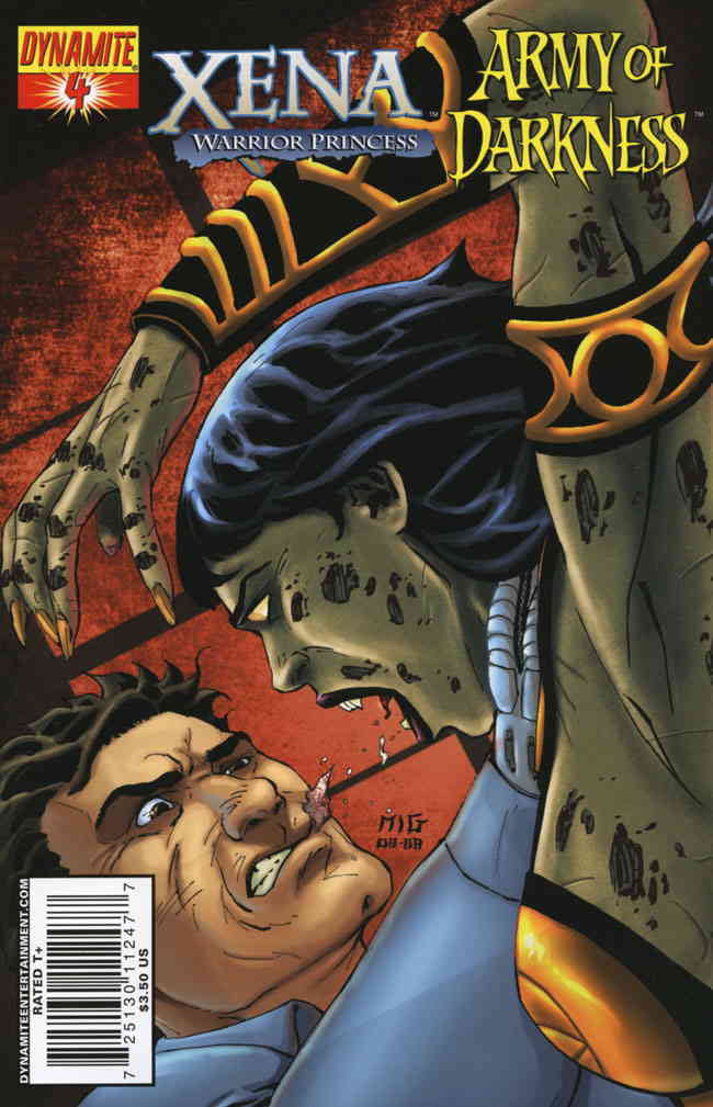 Xena/Army of Darkness: What Again?! #4B VF ; Dynamite Comic Book