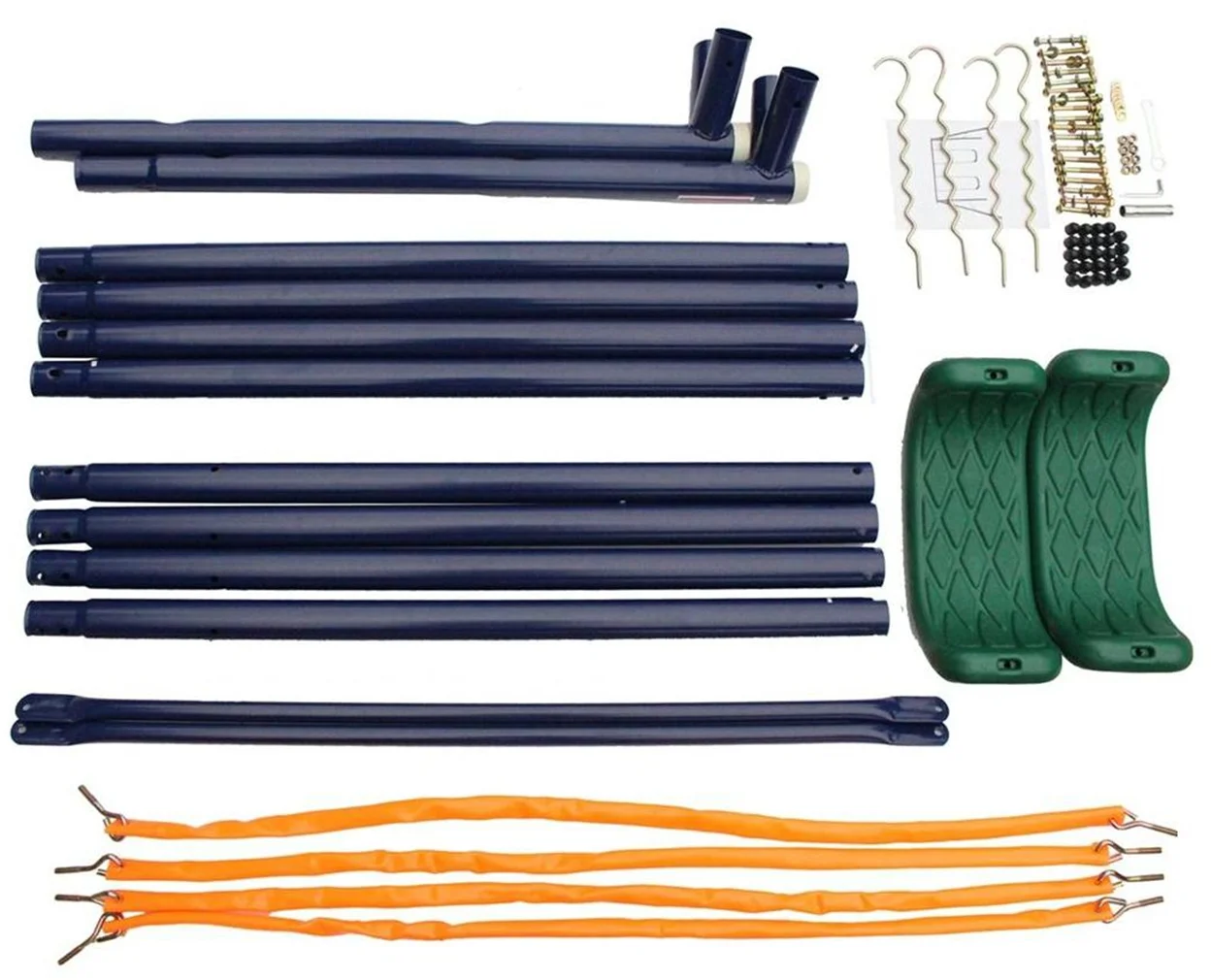 Powanli Two Station Swing Set for Children