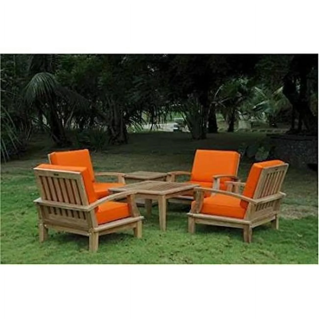 Anderson Teak  117 in. Valencia Rectangular Double Extension Table