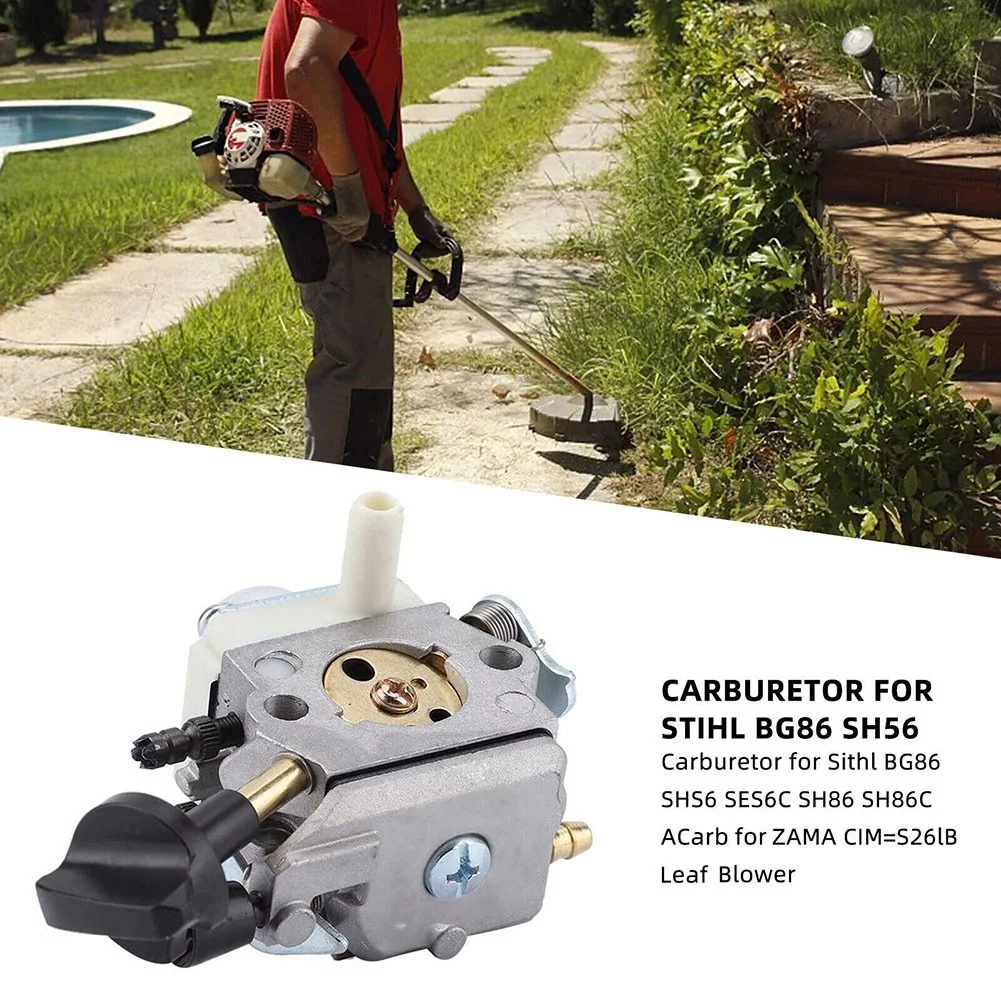 Carburetor Kit For BG86 BG86C SH56 SH56C SH86 Leaf Blower Carb 42411200616