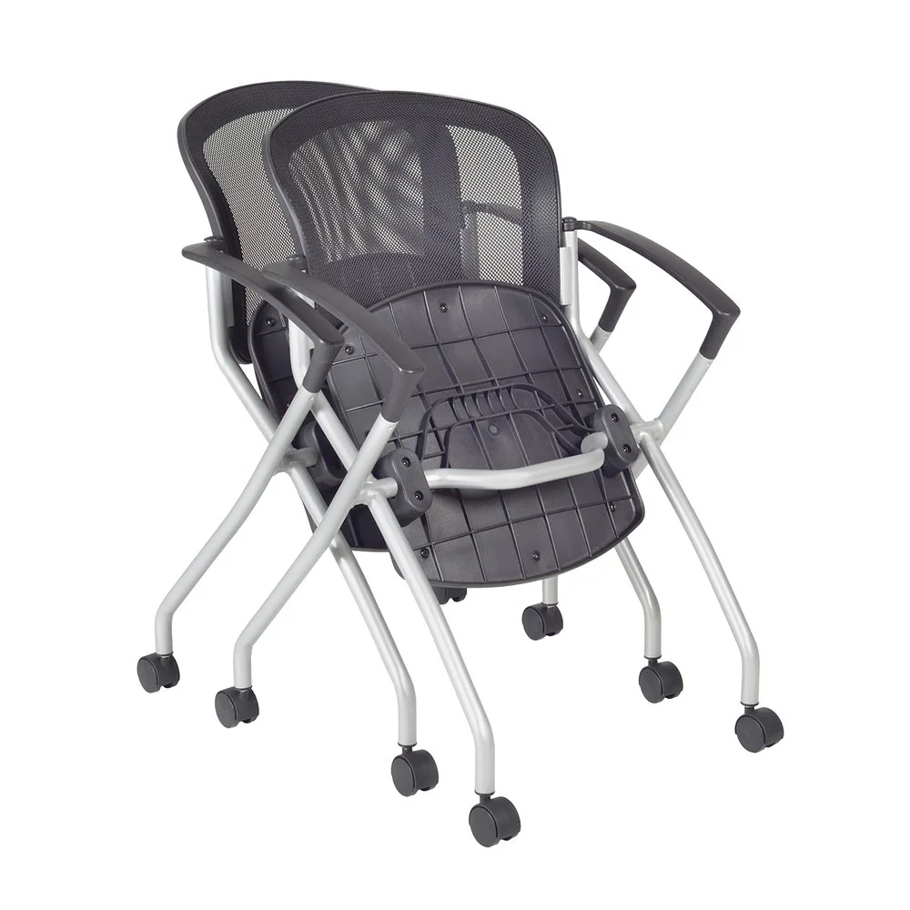 Belen Kox Cadence Nesting Chair (12 pack)- Black