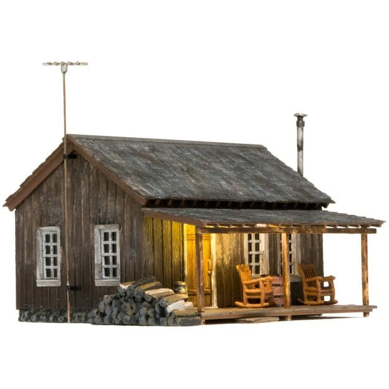 Woodland Scenics BR4955 N B/U Rustic Cabin