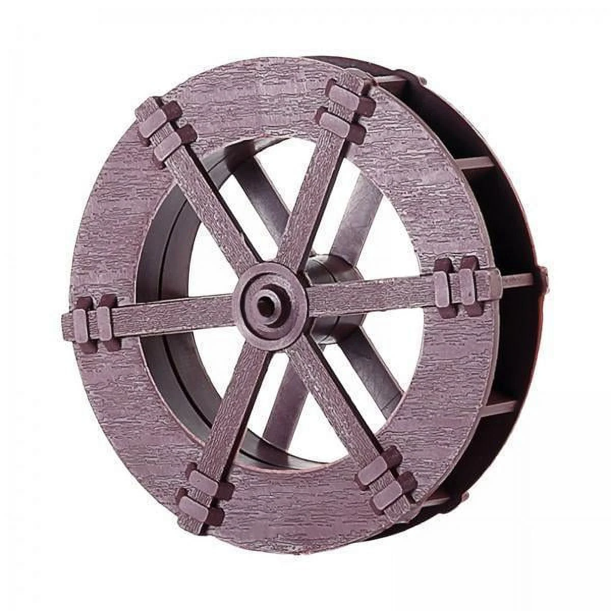 CUTICATE 4X Water Fountain Rotation Wheel DIY Water Wheel Model Fountain Feng Shui Wheel