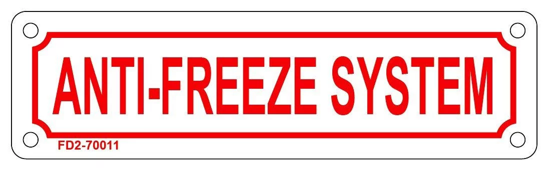 ANTI FREEZE SYSTEM( ALUMINIUM 2X7 )