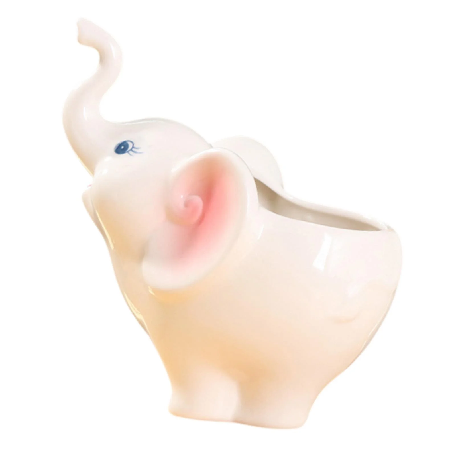 jicheng Flowerpot Special s Making Tool Elephant Shaped Plant Nursery Pot 15x10x16cm