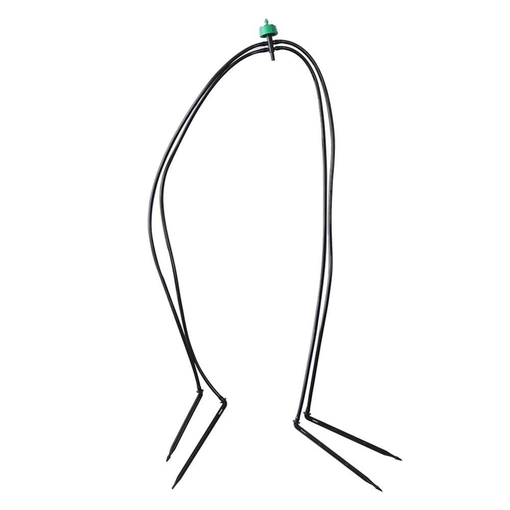 4-Way Curved Arrow Drip System 3/5mm Hose Drip Arrow Watering Kits with 2L/4L /8L Steady Flow Dripper Irrigation Device 20 Set