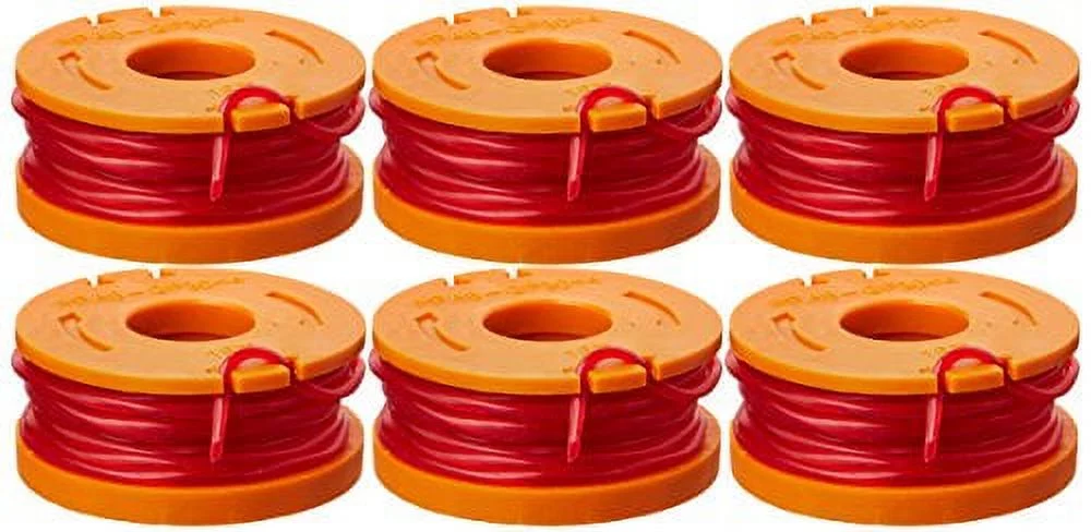 WORX WA0010 6-Pack Replacement Trimmer Line for Select Electric String Trimmers