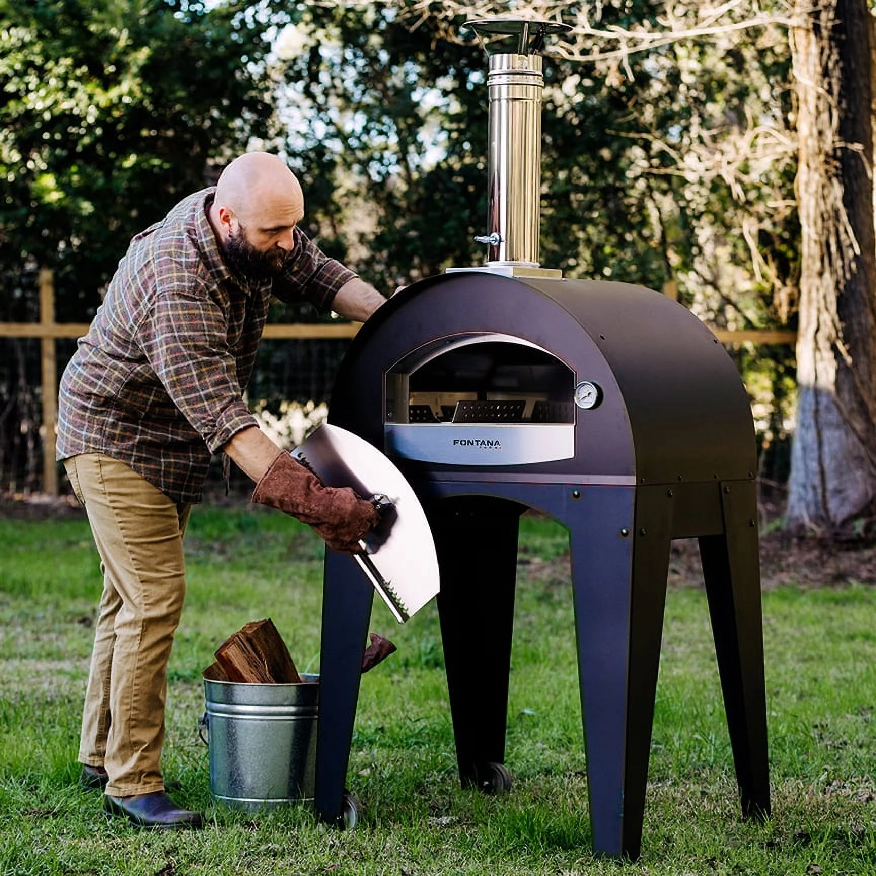 Fontana Forni Ischia Portable Outdoor Pizza Oven