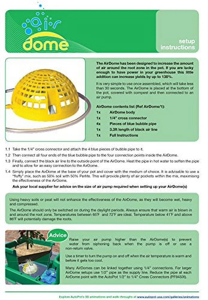 AutoPot Airdomes Multi Packs (4)