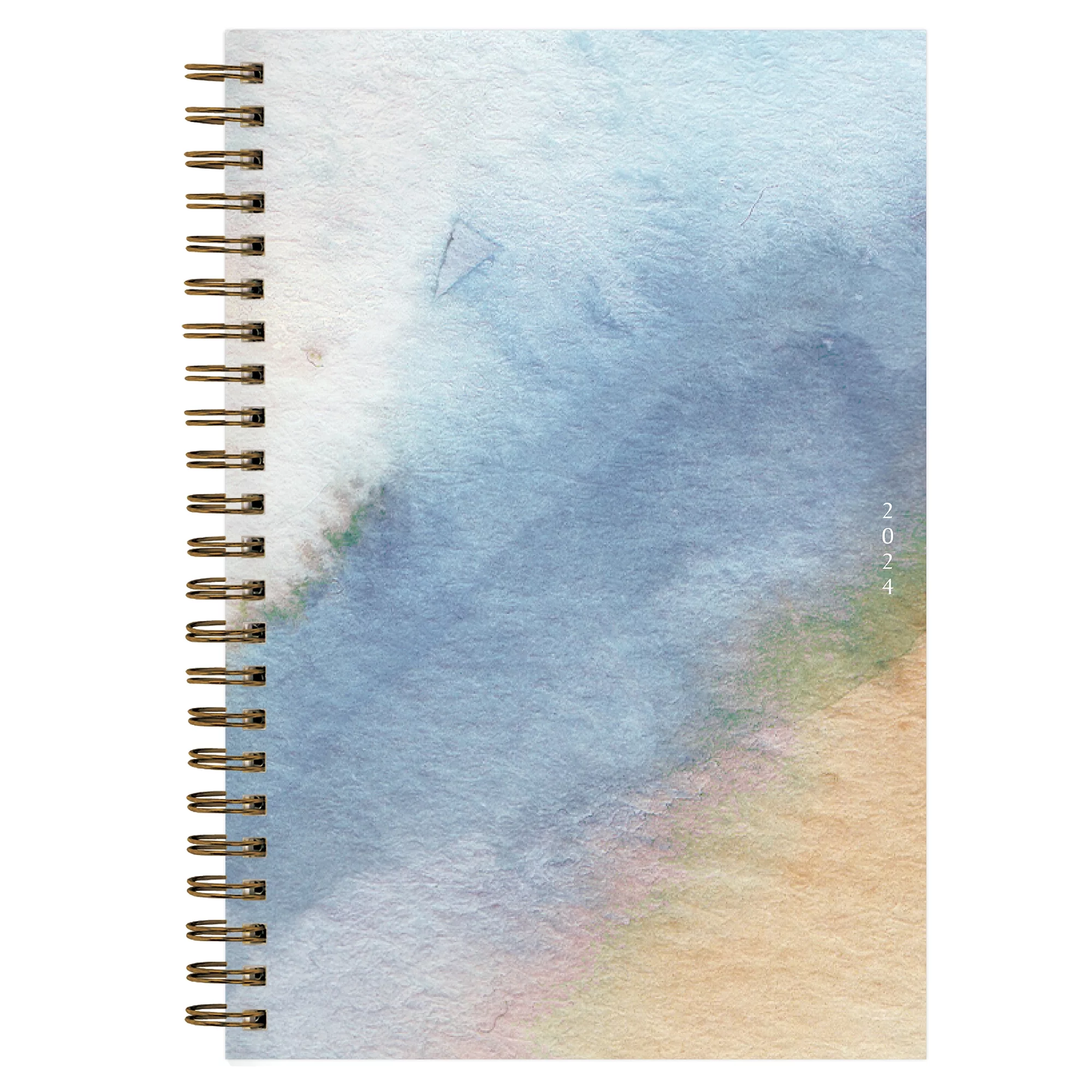 2024 Weekly Monthly Planner, 5x8, Blue Sky, Andreo