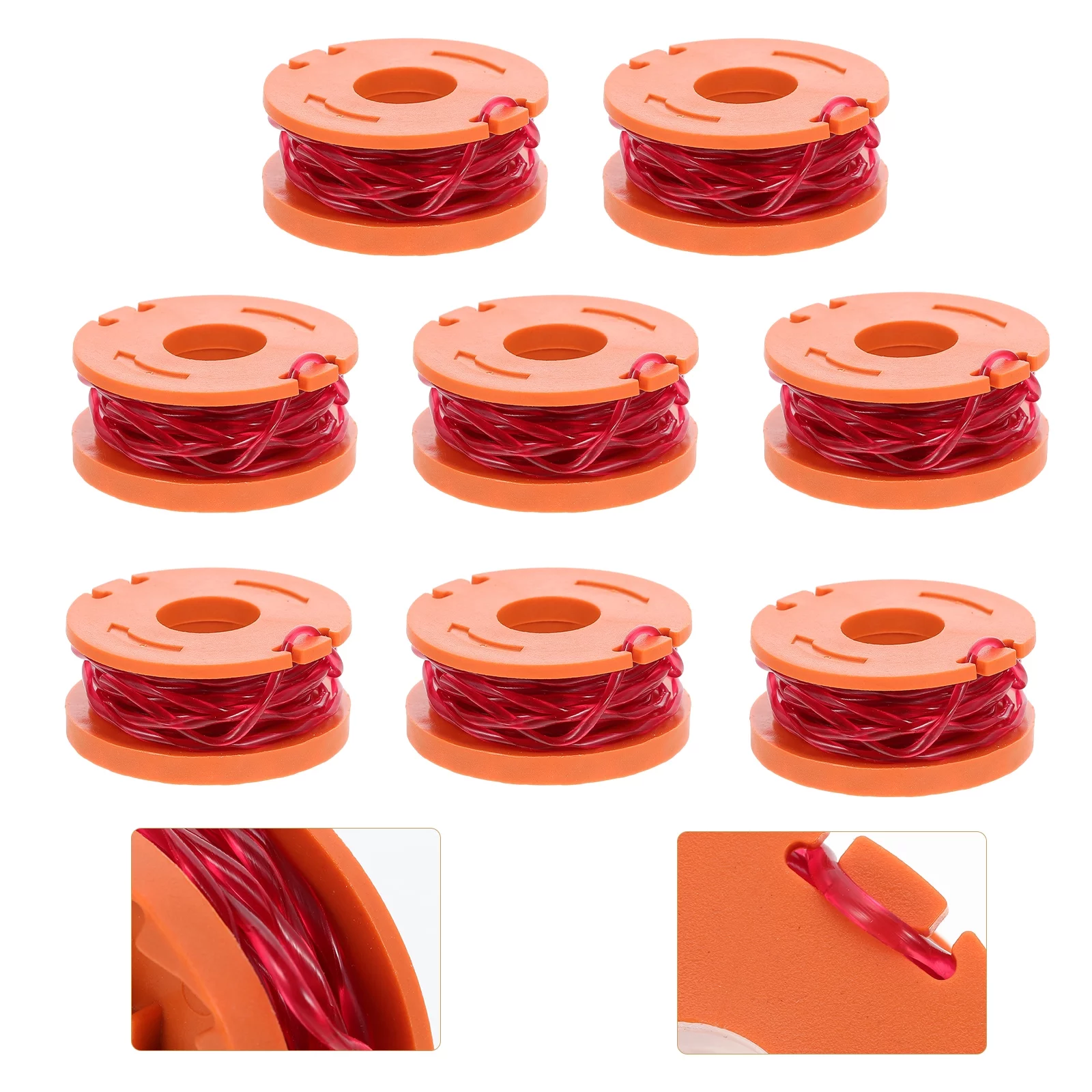 8pcs Mowing Trimmer Rope Grass Trimmer Line String Trimmer Line Weed Eater String