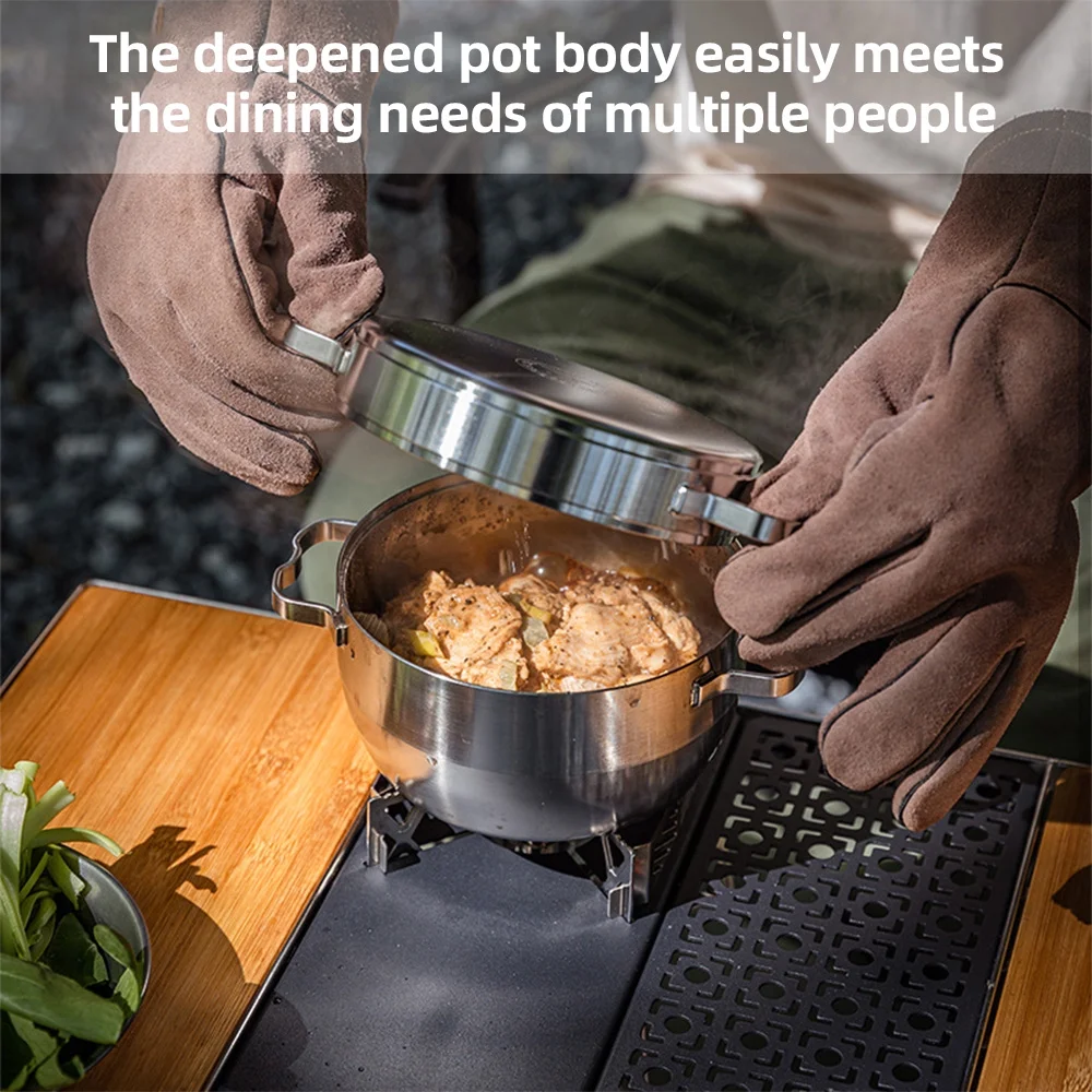 hanging oven,Stew Pot Thicken Pot Stew Pot Stainless Steel Dutch Cookware Stainless Pot Thicken Pan Dutch Pot Stew Huiop Dutch Oven Mewmewcat Qisuo