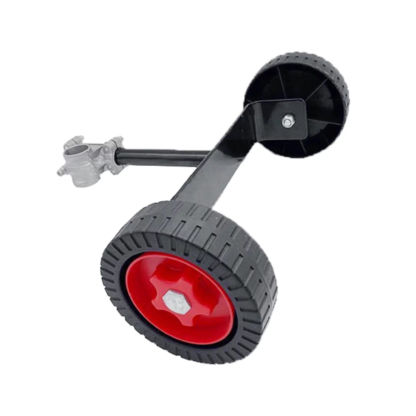 Grass Trimmer Support Wheel Portable Auxiliary String Trimmer Attachment Fits 26mm Shaft