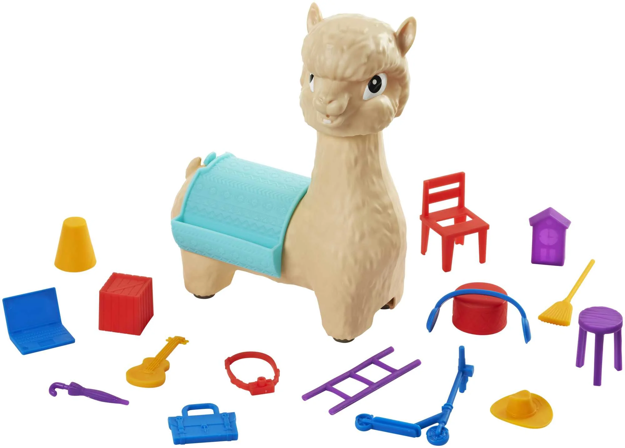 Hackin' Packin' Alpaca Kids Game, Quickly Stack Pieces & Al Sprays Water, Family & Kids Game Nights